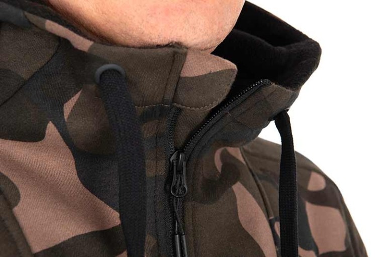 Fox Camo Full Zip Premium 310 Hoodie - Kapucnis pulóver