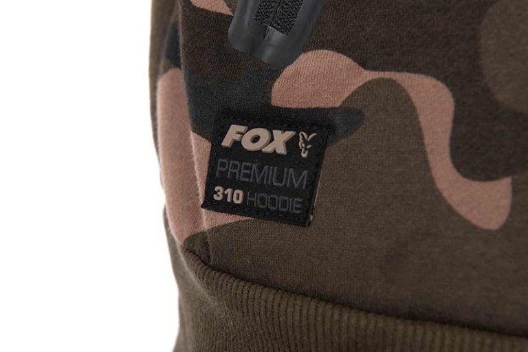 Fox Camo Full Zip Premium 310 Hoodie - Kapucnis pulóver