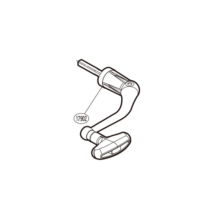 Shimano Handle Assembly Aerlex 10000 XSB - Hajtókar