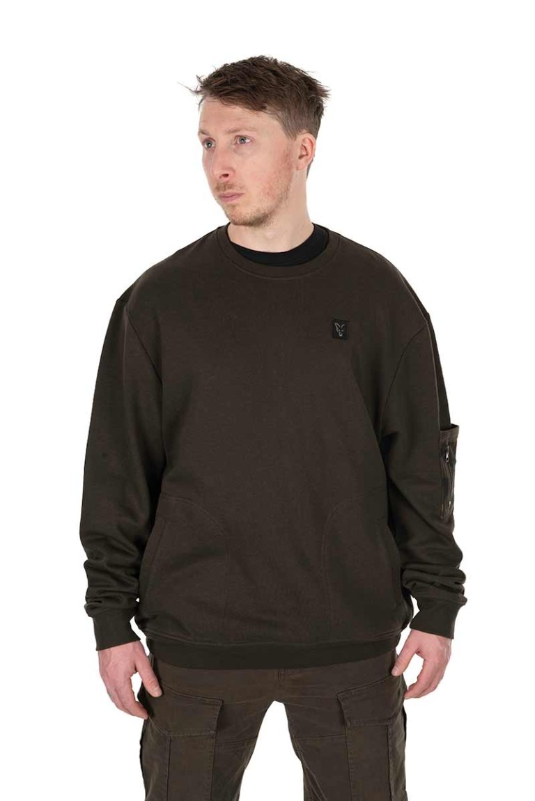 Fox LW Khaki Jumper - Pulóver