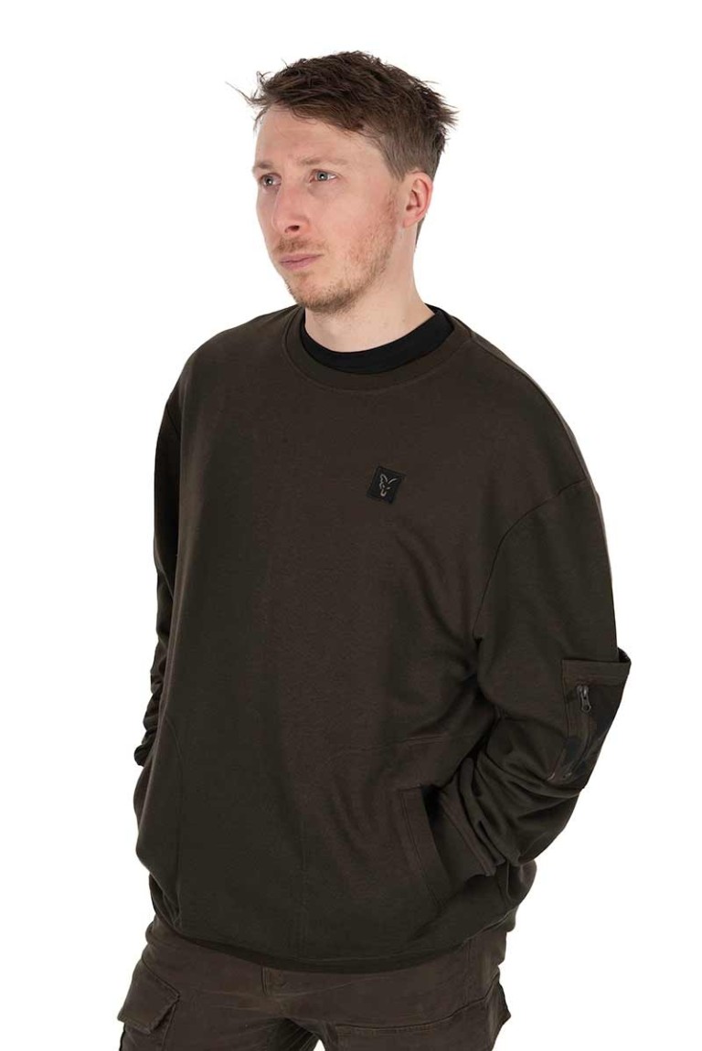 Fox LW Khaki Jumper - Pulóver