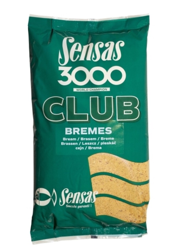 Sensas Etetőanyag 3000 Club Bremes (dévér) 1 kg