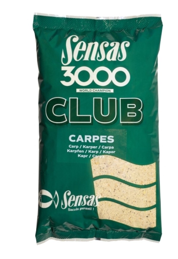 Sensas Etetőanyag 3000 Club Carpes (ponty) 2,5 kg