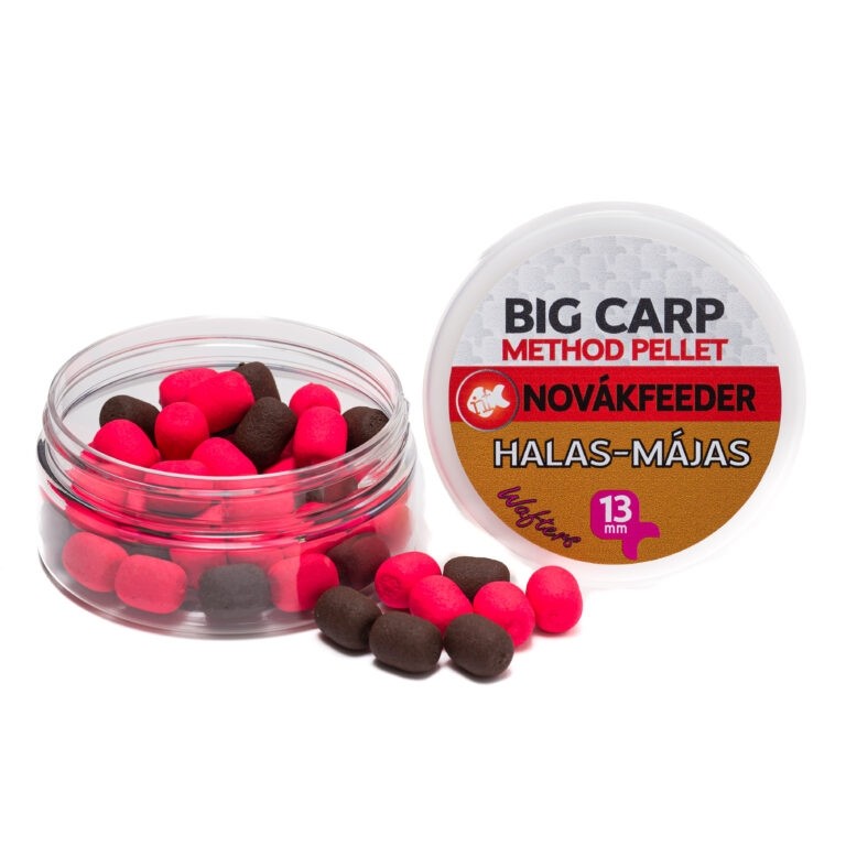 Novák Feeder Big Carp Method Pellet 13 mm Halas-Májas
