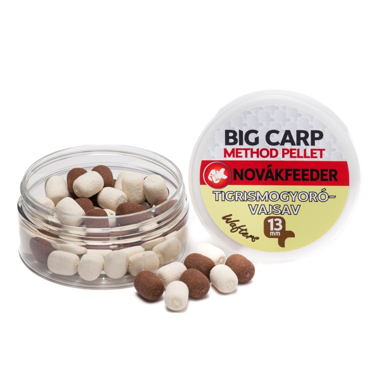 Novák Feeder Big Carp Method Pellet 13 mm Wafters Tigrismogyoró-Vajsav