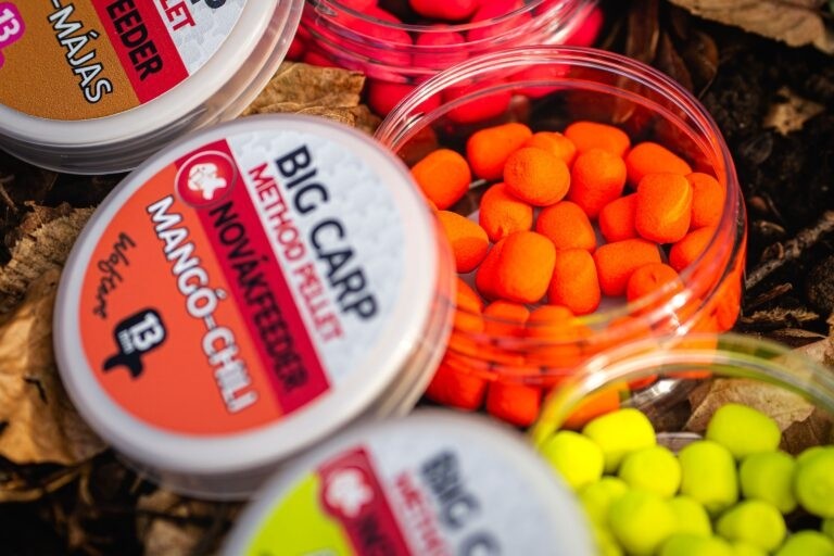 Novák Feeder Big Carp Method Pellet 13 mm Wafters Chilis-Fűszeres