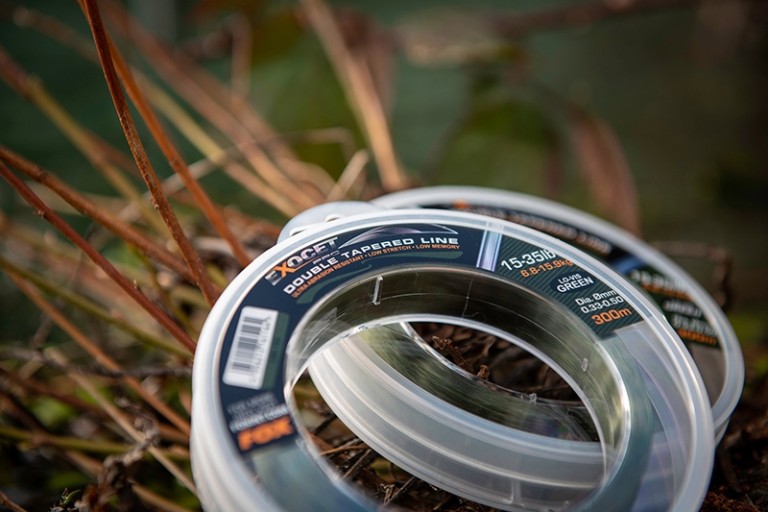 Fox Exocet Pro Double Tapered Line 300 m 0,26 - 0,50 mm Lo-Vis Green - Felvastagodó főzsinór