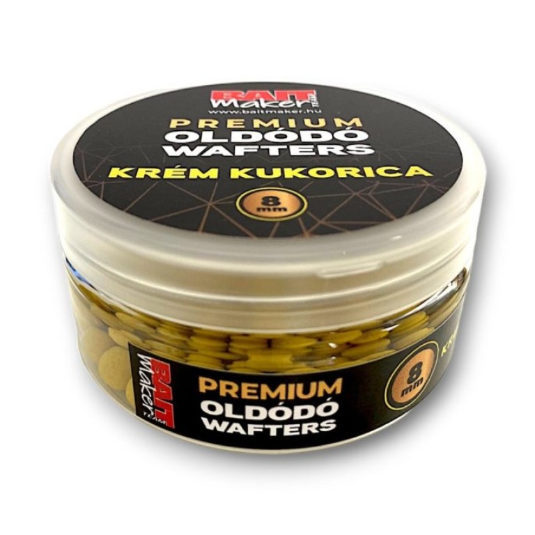 Bait Maker Prémium Oldódó Wafters Krém Kukorica 8 mm 25 g