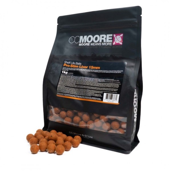 CC Moore Pro-Stim Liver Boilies 24 mm 5 kg
