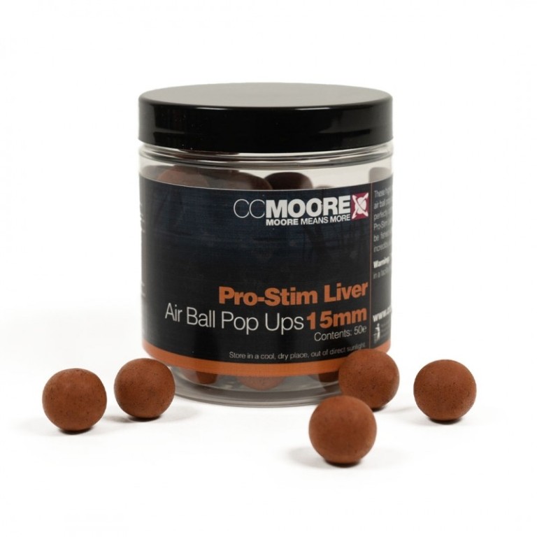 CC Moore Pro-Stim Liver Air Ball Pop Ups 15 mm