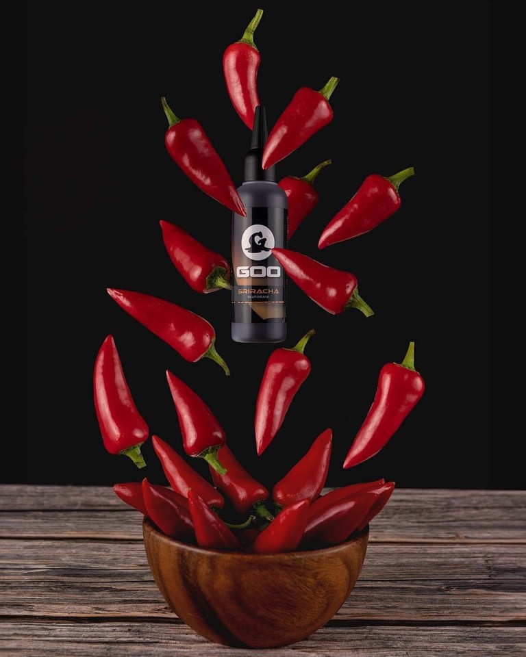 Korda Goo Sriracha Supreme 115 ml Liuqid - Folyékony attraktor