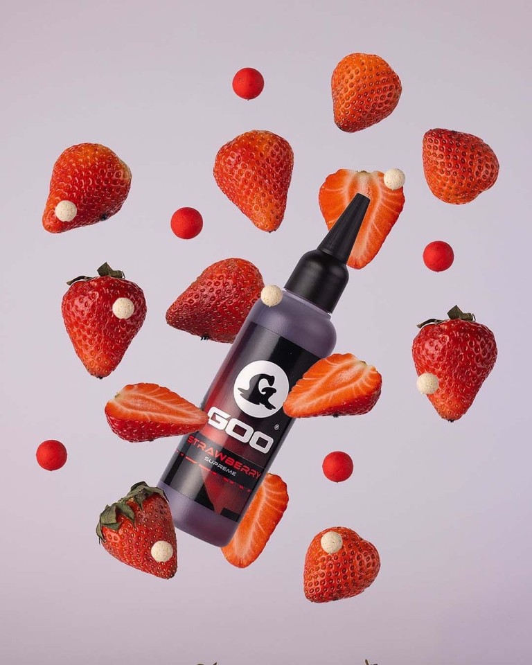 Korda Goo Strawberry Supreme 115 ml Liuqid - Folyékony attraktor