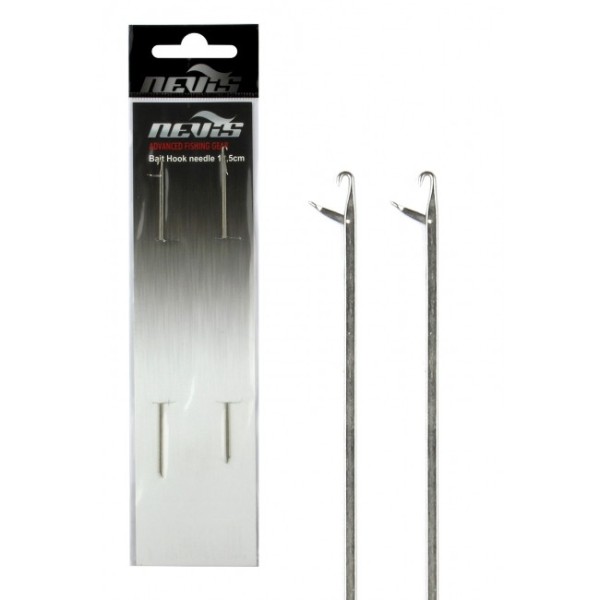 Nevis Bait Hook Needle 12.5 cm - Kapcsos csalihal fűzőtű