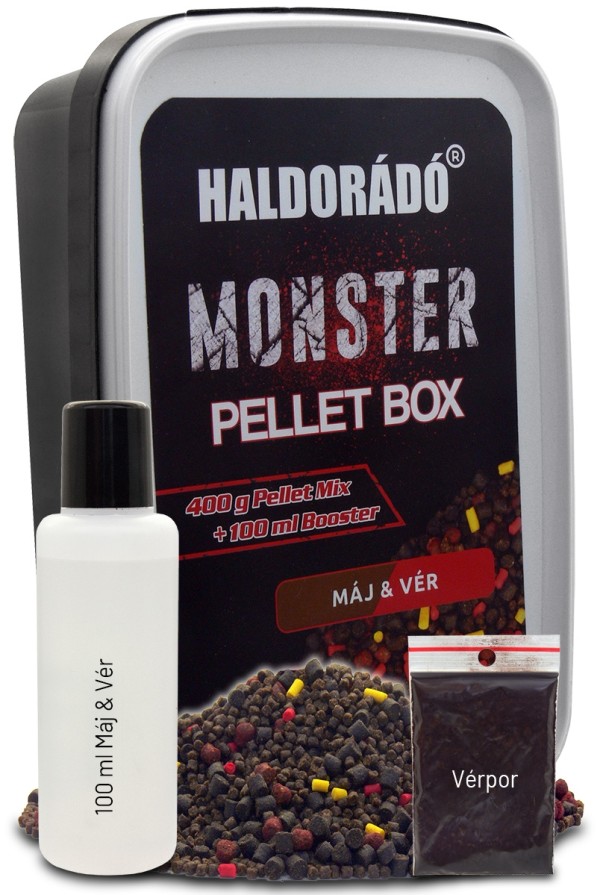 Haldorádó Monster Pellet Box Máj &Vér