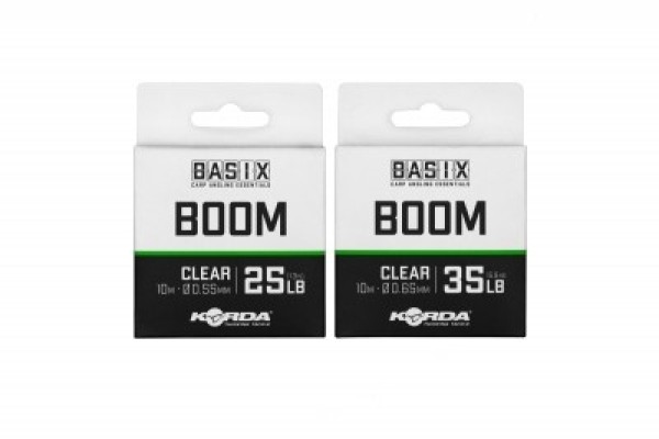 Korda Basic Boom 35 lb -Fluorocarbon előkezsinór