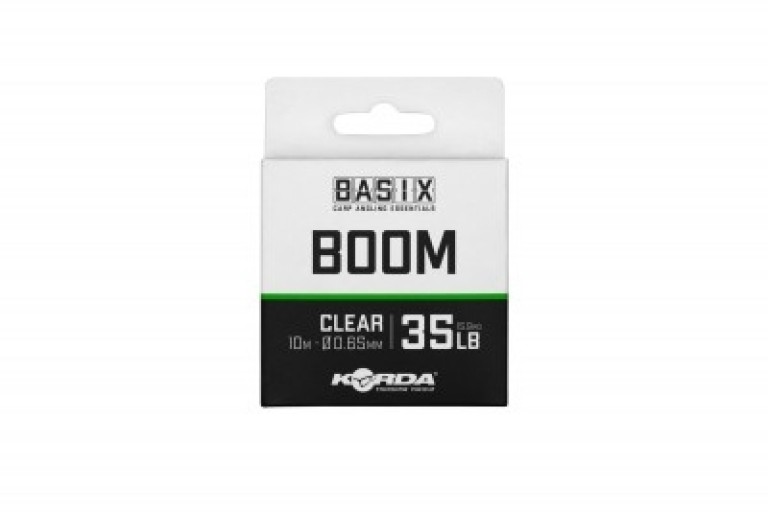 Korda Basic Boom 35 lb -Fluorocarbon előkezsinór