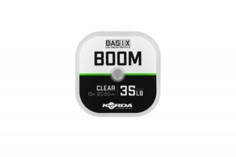 Korda Basic Boom 35 lb -Fluorocarbon előkezsinór