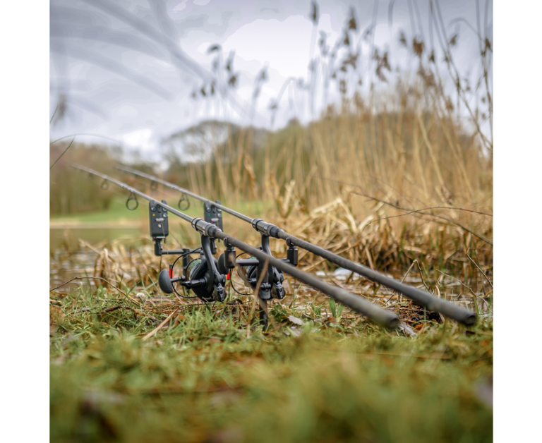 Avid Carp Lok Down 2 Rod Fixed Buzz Bar 6