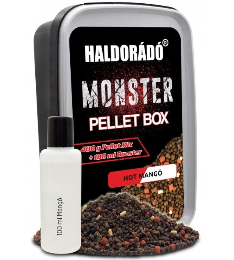 Haldorádó Monster Pellet Box Hot Mangó
