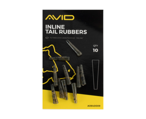 Avid Carp Outline In-Line Tail Rubbers - Biztonsági klipsz védő