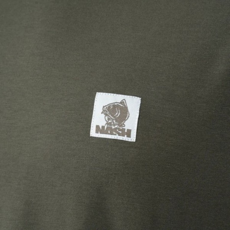 Nash Make It Happen Badge T Shirt Green - Póló