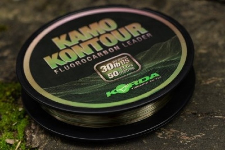 Korda Kamo Kontour 0,60 mm/50 m - Fluorocarbon előtétzsinór