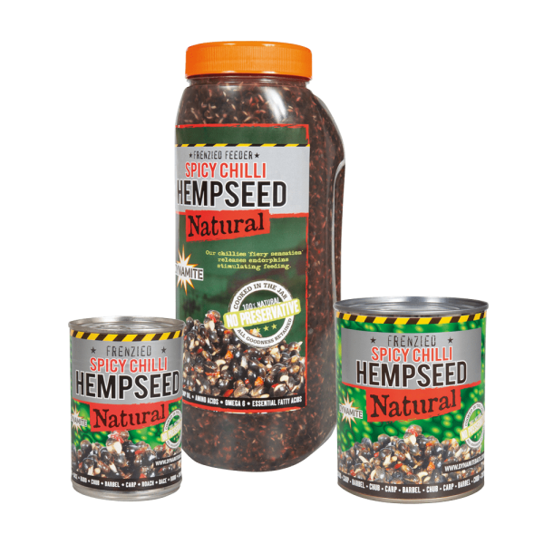 Dynamite Baits Hampseed Spicy Chilli Natural 2,5 L - Chillis Kendermag