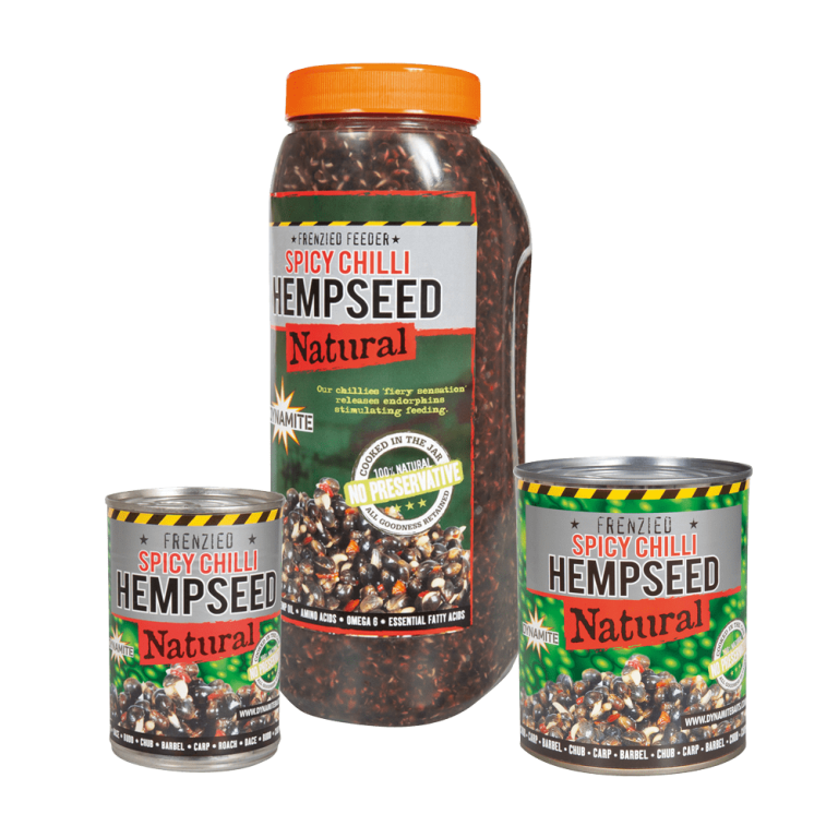 Dynamite Baits Hampseed Spicy Chilli Natural 2,5 L - Chillis Kendermag