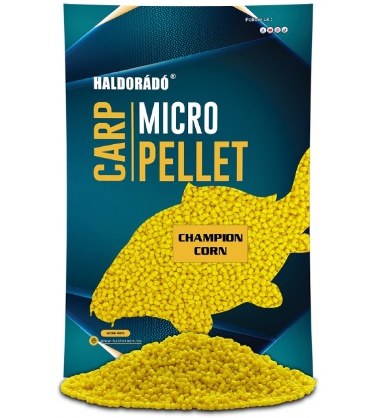 Haldorádó Carp Micro Pellet Champion Corn