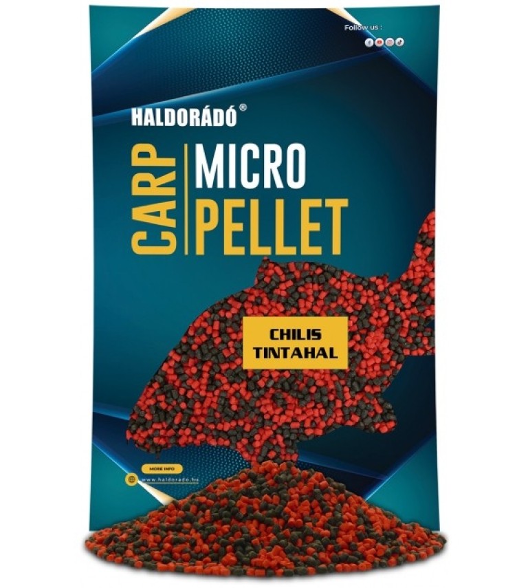 Haldorádó Carp Micro Pellet Chilis Tintahal