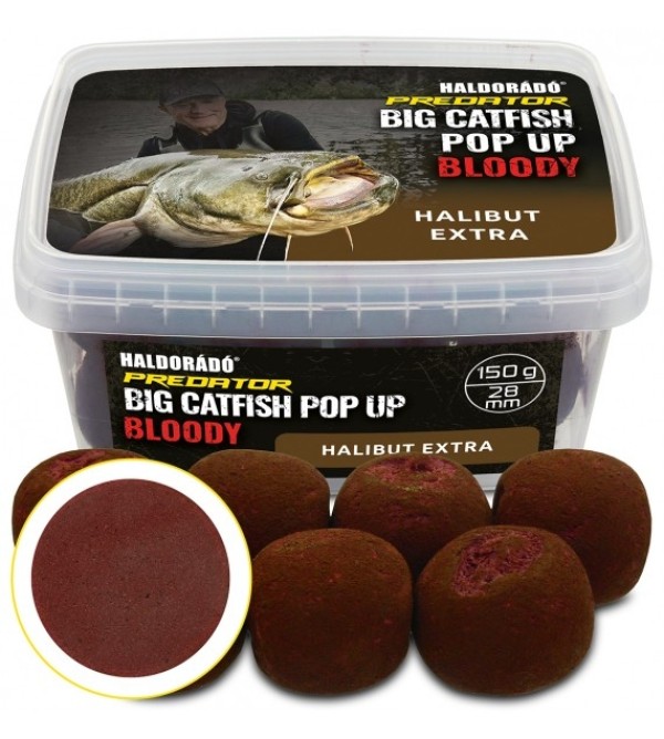 Haldorádó Catfish Pop up Bloody Halibut Extra