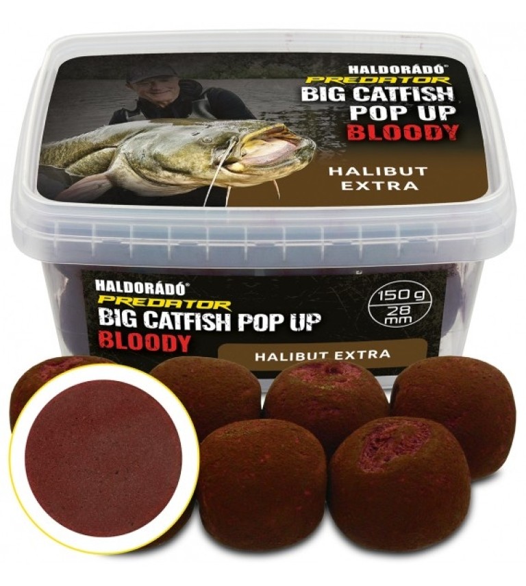 Haldorádó Catfish Pop up Bloody Halibut Extra