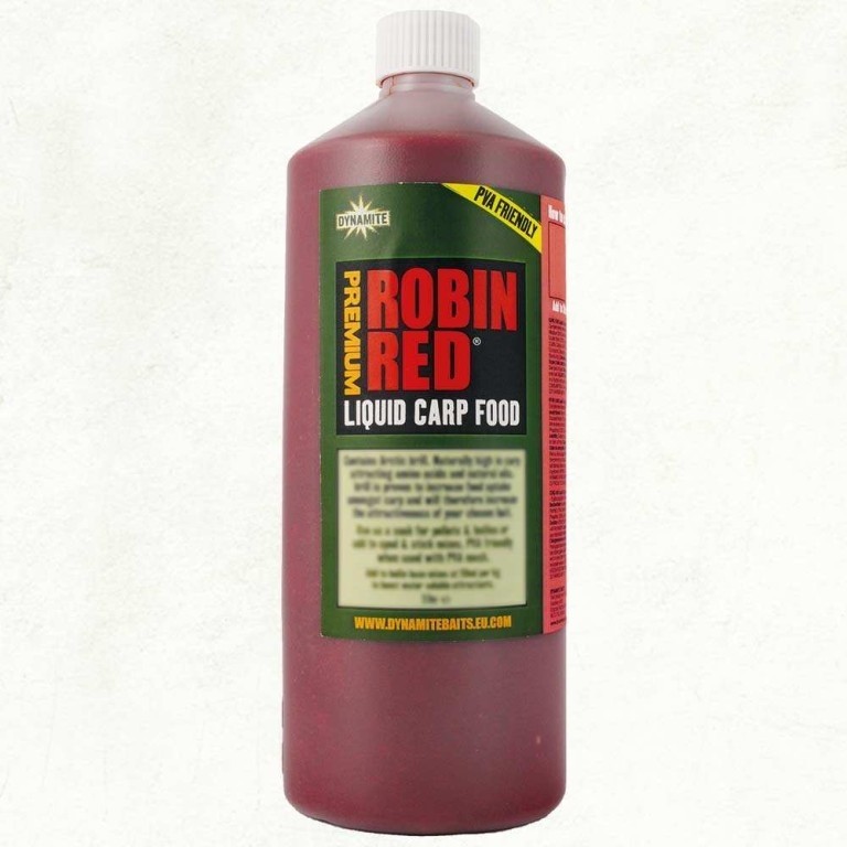 Dynamite Baits Premium Liquid Carp Food Locsoló Robin Red 1 l