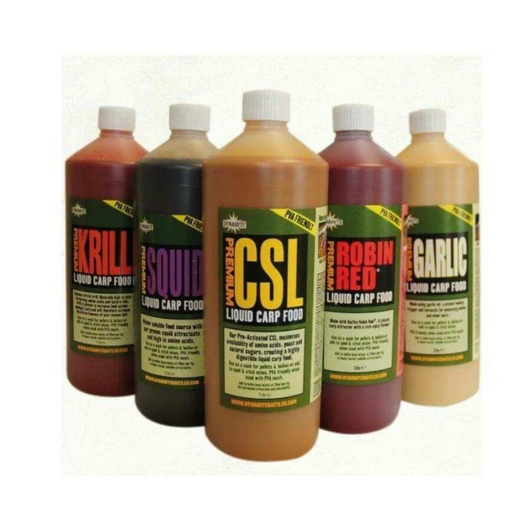 Dynamite Baits Premium Liquid Carp Food Locsoló Robin Red 1 l