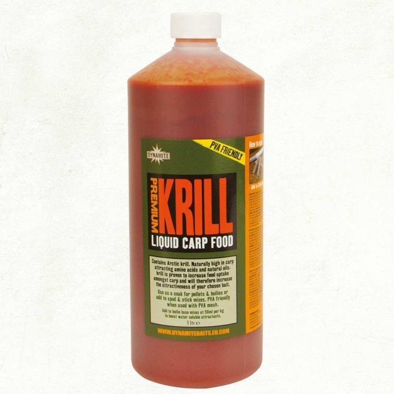Dynamite Baits Premium Liquid Carp Food Locsoló Krill 1 l