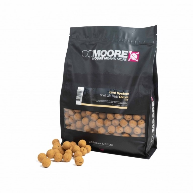 CC Moore Live System Shelf Life Boilies 24 mm 5 kg