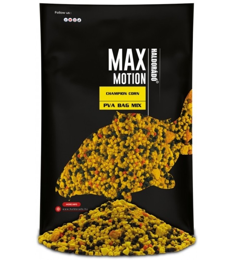 Haldorádó Max Motion Pva Bag Mix Champion Corn