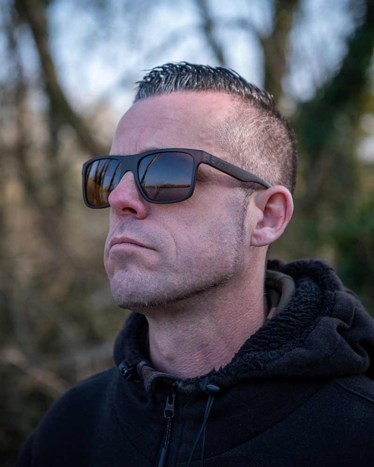 Fox Avius Trans Khaki Brown Lens Sunglasses - Napszemüveg