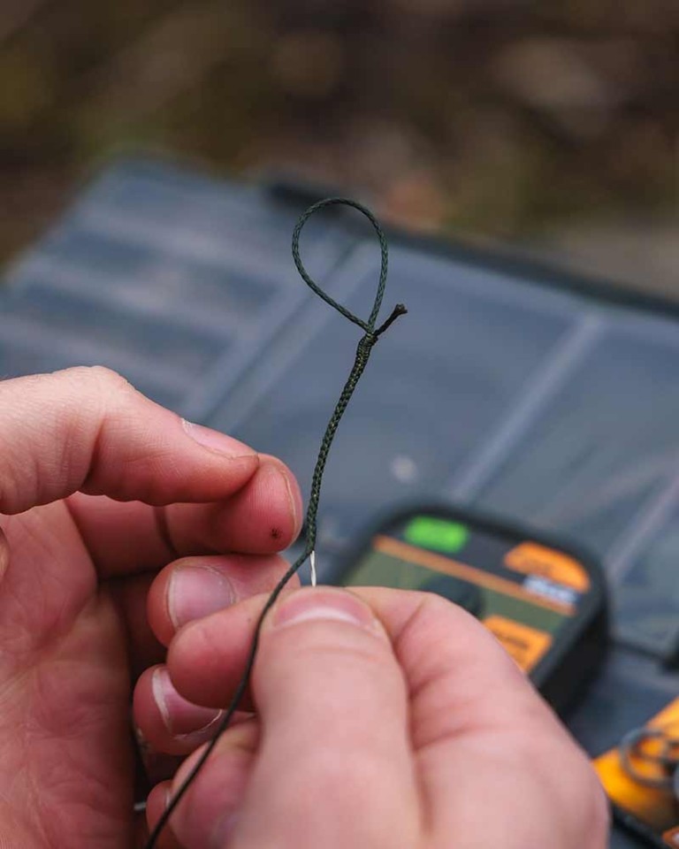 Fox Naturals Splice Hooklength 50 lb - Fűzhető fonott előkezsinór