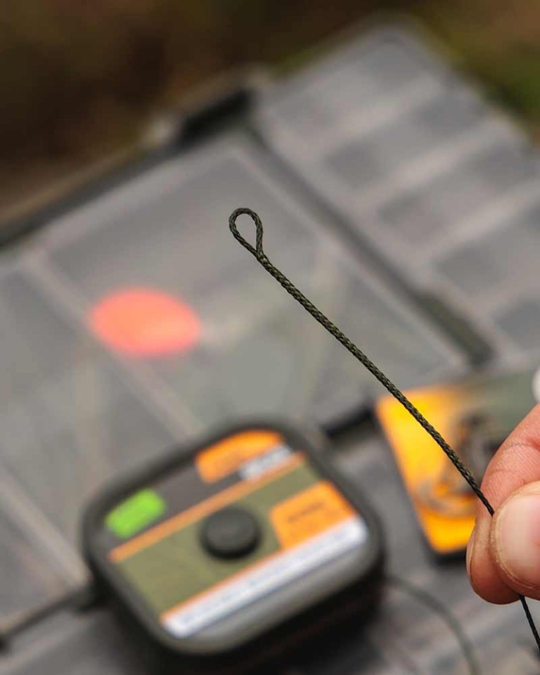 Fox Naturals Splice Hooklength 50 lb - Fűzhető fonott előkezsinór