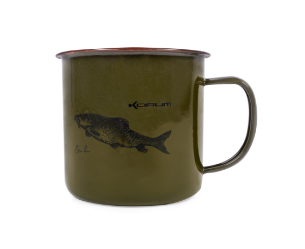 Korum Classic Enamel Mug Barbel - Zománcos bögre