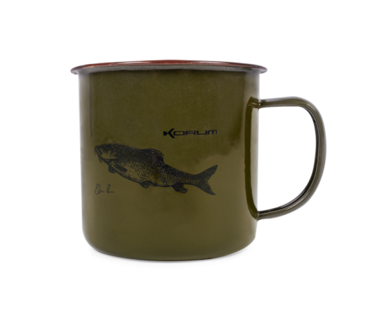 Korum Classic Enamel Mug Barbel - Zománcos bögre