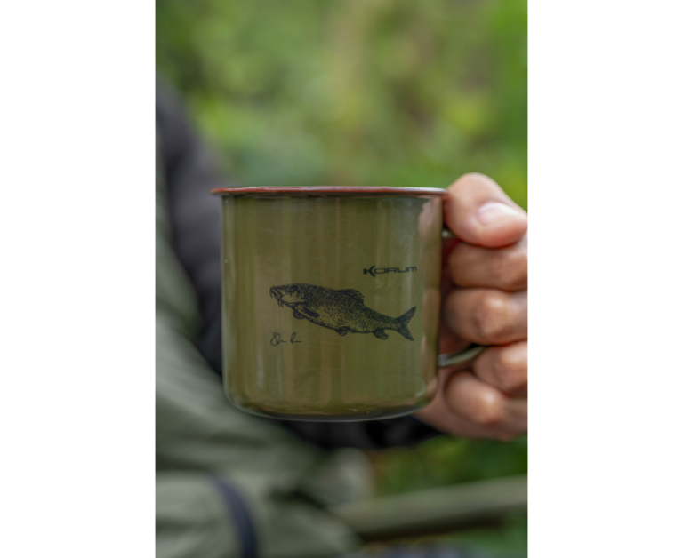 Korum Classic Enamel Mug Barbel - Zománcos bögre