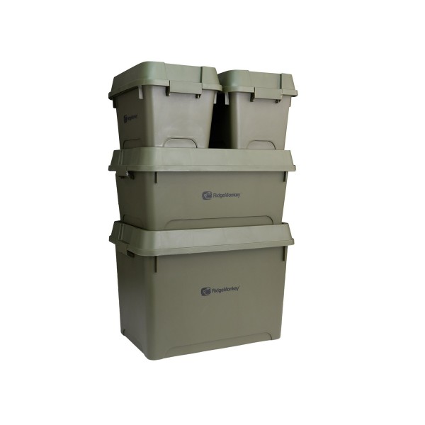 RidgeMonkey Armory Stackable Storage Box 66 Litere -Tároló doboz