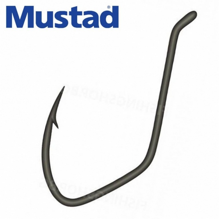 Mustad Ultra NP Single Catfish Black Nickel - Harcsázó horog