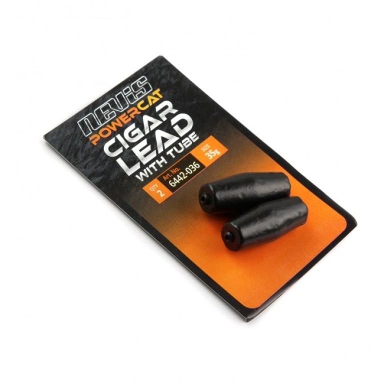 Nevis PowerCat Cigar Lead With Tube 60 g - Betétes szivarólom harcsázó szerelékhez