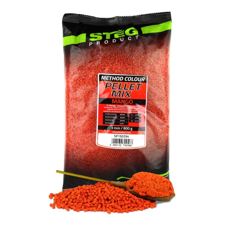 Stég Product Pellet Mix Mangó 3 mm 800 g