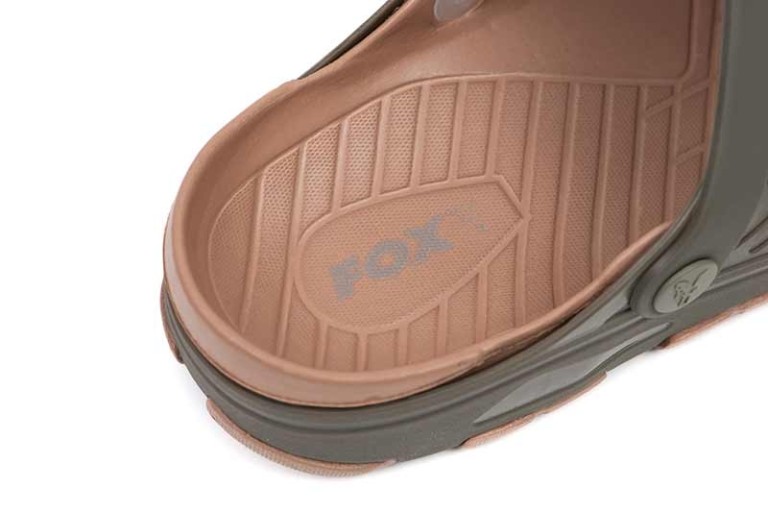 Fox Khaki Clogs - Papucs