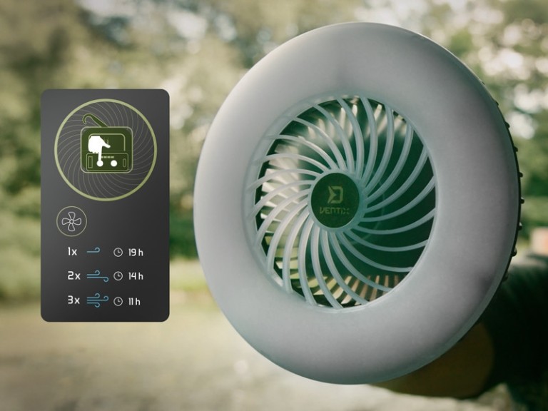 Delphin Ventix Ventilátor Világítással