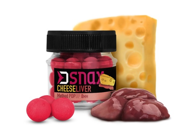 Delphin D Snax Pop Cheese-Liver Csali 10 mm 20 g